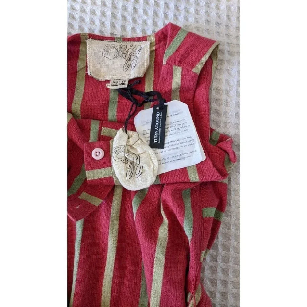 Ace and Jig Penny Reversible dress Watermelon Pink size XS BNWT 🍉 - Picture 10 of 11